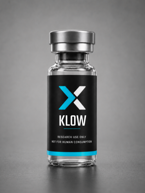 KLOW research peptide vial