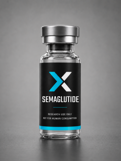 Semaglutide research peptide vial