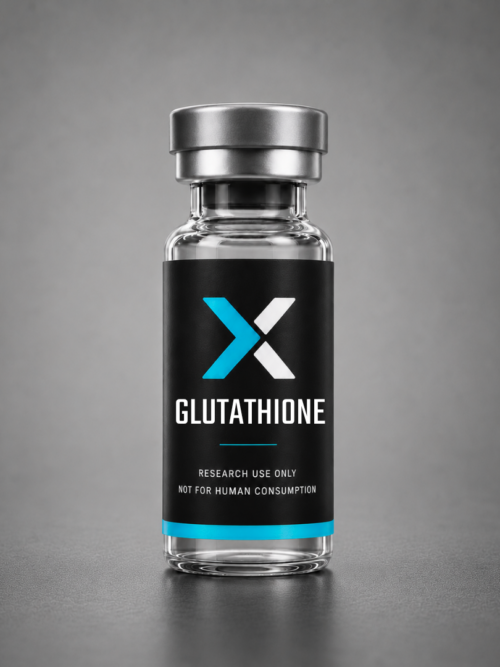Glutathione research peptide vial