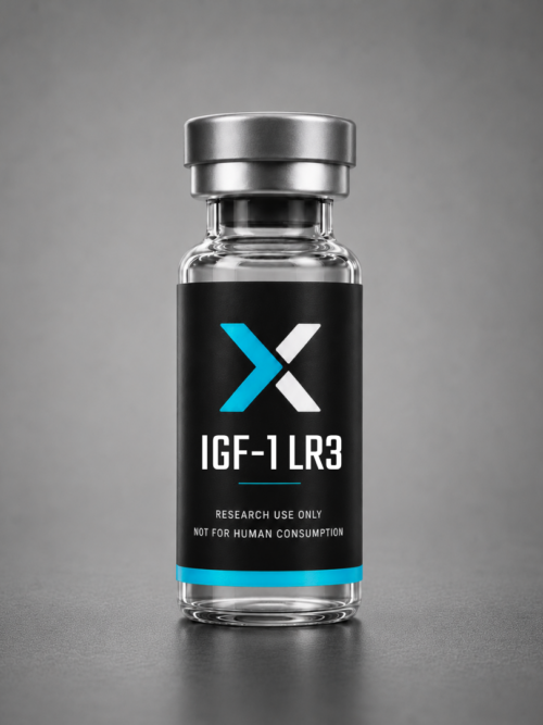 IGF-1 LR3 research peptide vial